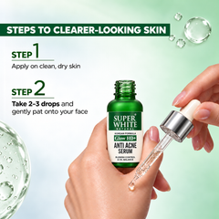 Super White Natural Anti Acne Serum – Blemish Care