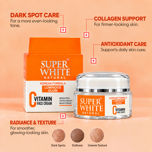 Super White Natural Vitamin C Beauty Cream – Brightening Care