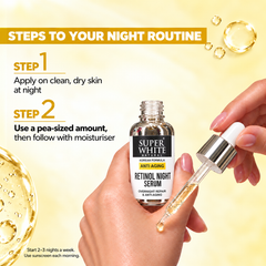 Super White Natural Retinol Serum – Fine Lines & Skin Texture Care